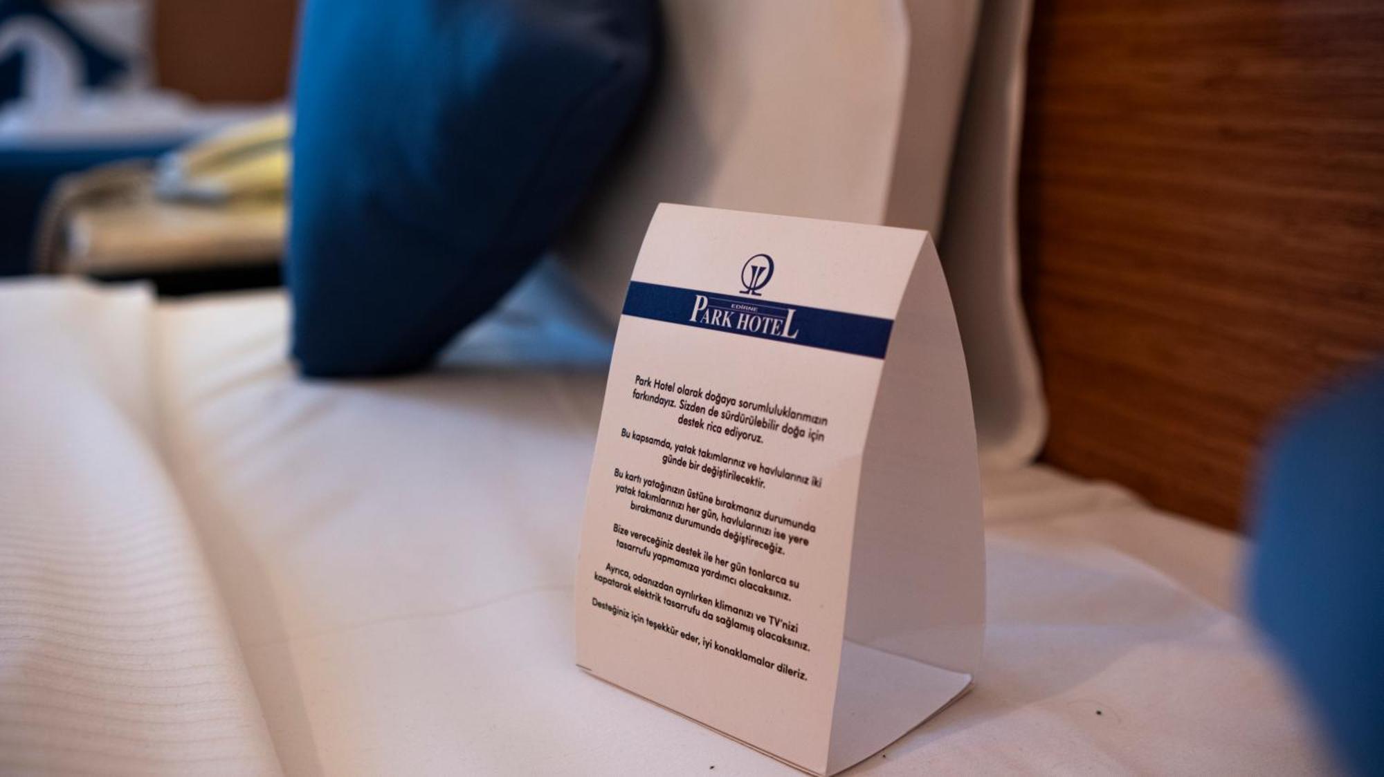 Park Hotel Edirne Eksteriør billede